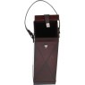 Ashwood Leather Single Wine Bottle Carrier open
