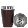 Ashwood Leather Drinks Shaker strainer