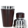 Ashwood Leather Drinks Shaker open