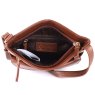 Ashwood Leather Chester Tan Front Pouch Crossbody Bag interior