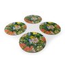 Creative Tops Creative Tops Floral Set of 4 Round Placemats