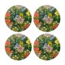 Creative Tops Creative Tops Floral Set of 4 Round Placemats