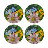 Creative Tops Creative Tops Floral Set of 4 Round Coasters