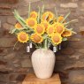 Zelly Crochet Sunflower Small in arrangement