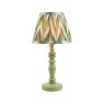 Endon Endon Cotswold Green Bilbury Lamp & 20cm Cotswold Green Zigzag Shade