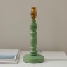 Endon Endon Cotswold Green Bilbury Lamp & 20cm Cotswold Green Zigzag Shade