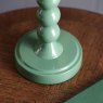 Endon Endon Cotswold Green Higgledy Lamp & 25cm Vintage White Ivy Shade