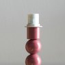Endon Endon Pink Clay Higgledy Lamp & 25cm Vintage White Ivy Shade