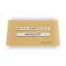 ACCTIM Acctim Alta Mustard LCD Alarm Clock