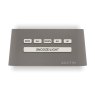 ACCTIM Acctim Alta Owl Grey LCD Alarm Clock