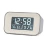 ACCTIM Acctim Alta Owl Grey LCD Alarm Clock