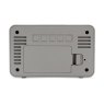 ACCTIM Acctim Harley Pigeon Grey LCD Alarm Clock