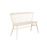 Ercol Collection Love Seat white background