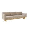 Ercol Grade 3 Seater Sofa on a white background