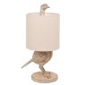 Widdop Hestia Wood Effect Pheasant Table Lamp