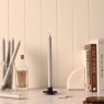 Widdop Northern Lights 12" Taper Candle Stone Lifestyle