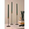 Widdop Northern Lights 12" Taper Candle Moss Green lifestyle
