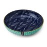 Mikasa Mikasa Indigo Chevron Pasta Bowl