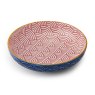 Mikasa Mikasa Blue Arched Pattern Pasta Bowl