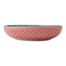 Mikasa Mikasa Leaf Print Geometric Pasta Bowl