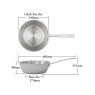 Stellar Eclipse 24cm Chefs Pan 2L dimensions