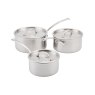 Stellar Eclipse 3 Piece Saucepan Set