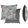 Style Sailboats Cushion full view