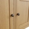 Hastings 3 Door Sideboard In Oak white background