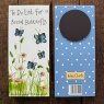Alex Clark Social Butterfly Magnetic Notepad reverse