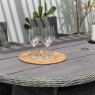 Bermuda Dark 6 Seater Oval Dining Set lifestyle