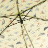Eco Chic Green Wild Birds Mini Umbrella underside