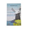 Zippy & George Norfolk Grey Windmill Plaques small