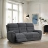Keswick 3 Seater Power Recliner Sofa In Dark Grey lifestyle
