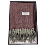 Equilibrium Men's Herringbone Scarf Boxed Red