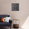 Thomas Kent 24" Garrick Graphite Wall Clock Lifestyle