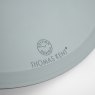 Thomas Kent 20" Arabic Flax Blue Wall Clock branding
