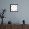Thomas Kent 16" Garrick White Wall Clock lifestyle