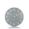 Thomas Kent 6" Arabic Flax Blue Mantel Clock