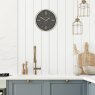 Thomas Kent 10" Hampton Wall Clock Charcoal lifestyle