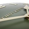 Thomas Kent 20" Arabic Lichen Green Wall Clock raised numerals