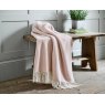 The Lyndon Company Brimham Throw Blush lifestyle