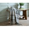 The Lyndon Company Helmsley Throw Dark Grey lifestyle