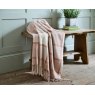 The Lyndon Company Helmsley Throw Blush Lifestyle