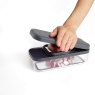 Joseph Joseph Multi Prep Compact 4 Piece Grater Slicer chopper in use