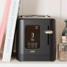 Cello Black 2 Slice Digital Toaster lifestyle
