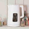 Cello White Digital Kettle With Touch Panel lifestyle