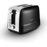 Tower Ash 2 Slice Toaster Black
