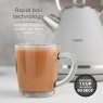 Tower Ash 1.7L Pyramid Kettle Grey rapid boil