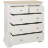 Broadway 2 Over 3 Chest In Grey Mist white background