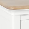 Broadway 5 Drawer Tallboy in White